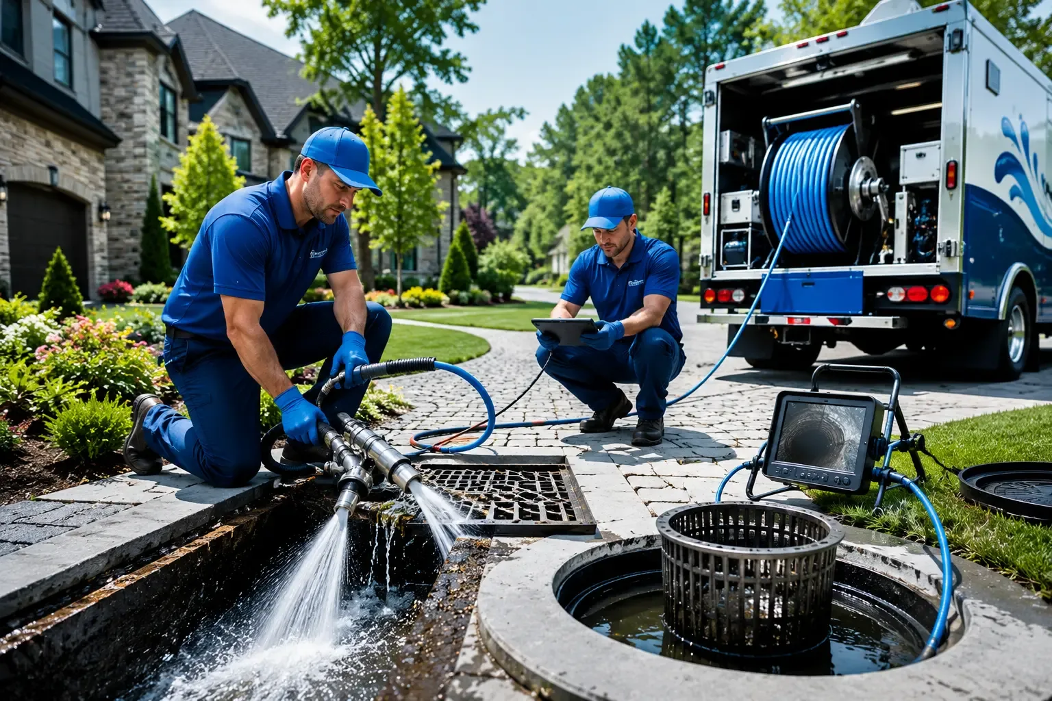 Local outdoor drain cleaning professionals in Hamburg, MN