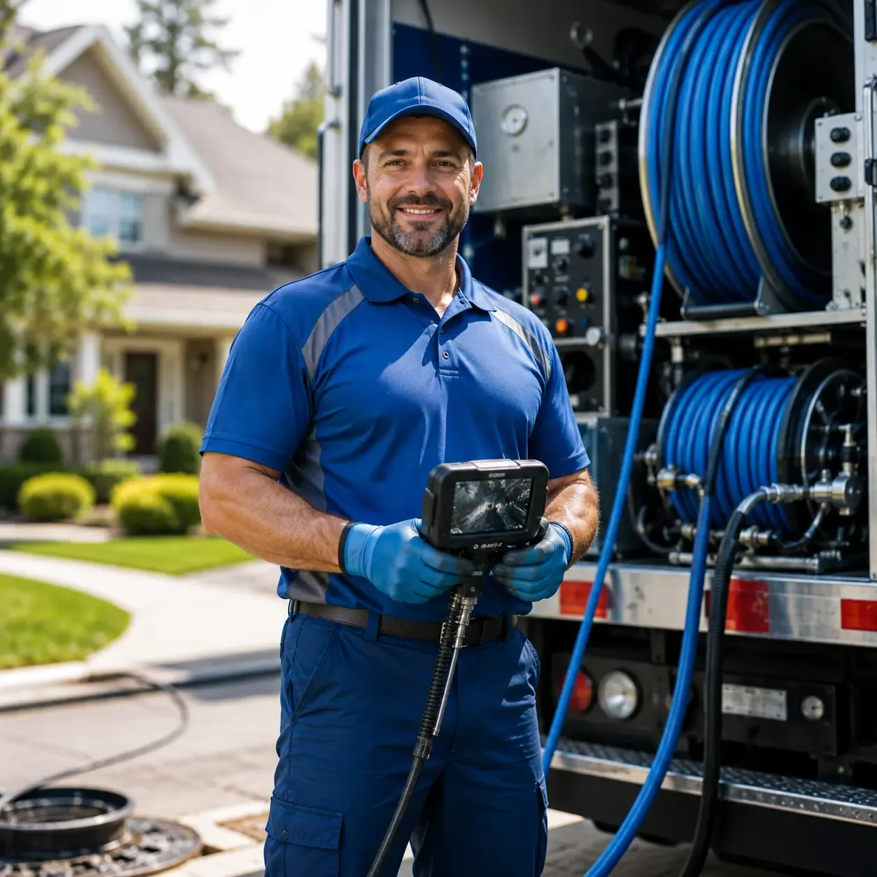 Local outdoor drain cleaning specialists in Hamburg, MN